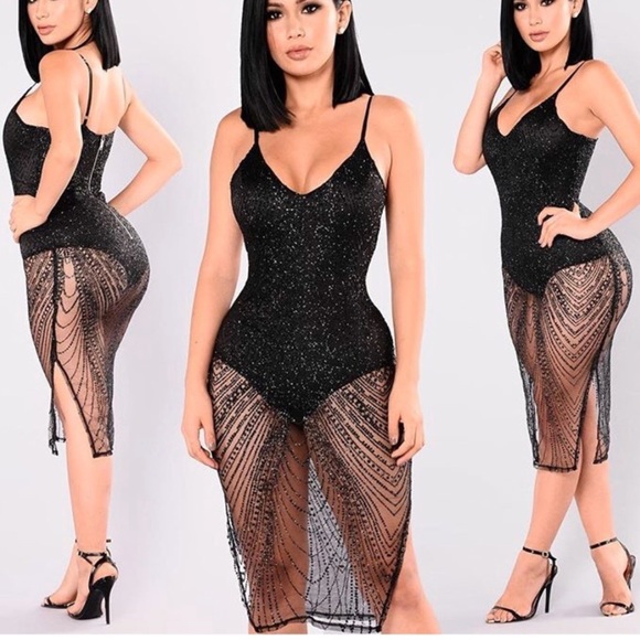 fashion nova sheer dress